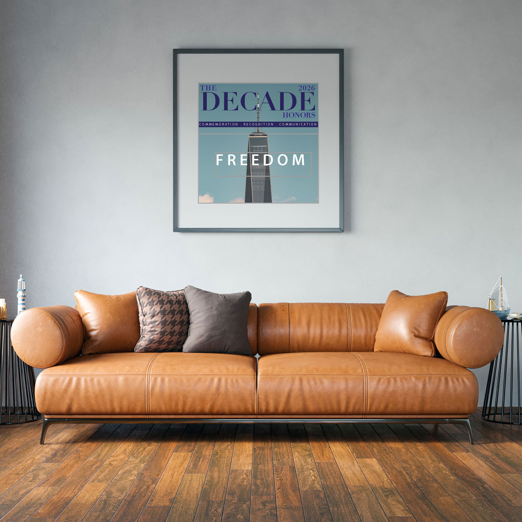 The Decade Honors LegacyFrame, concept demonstration