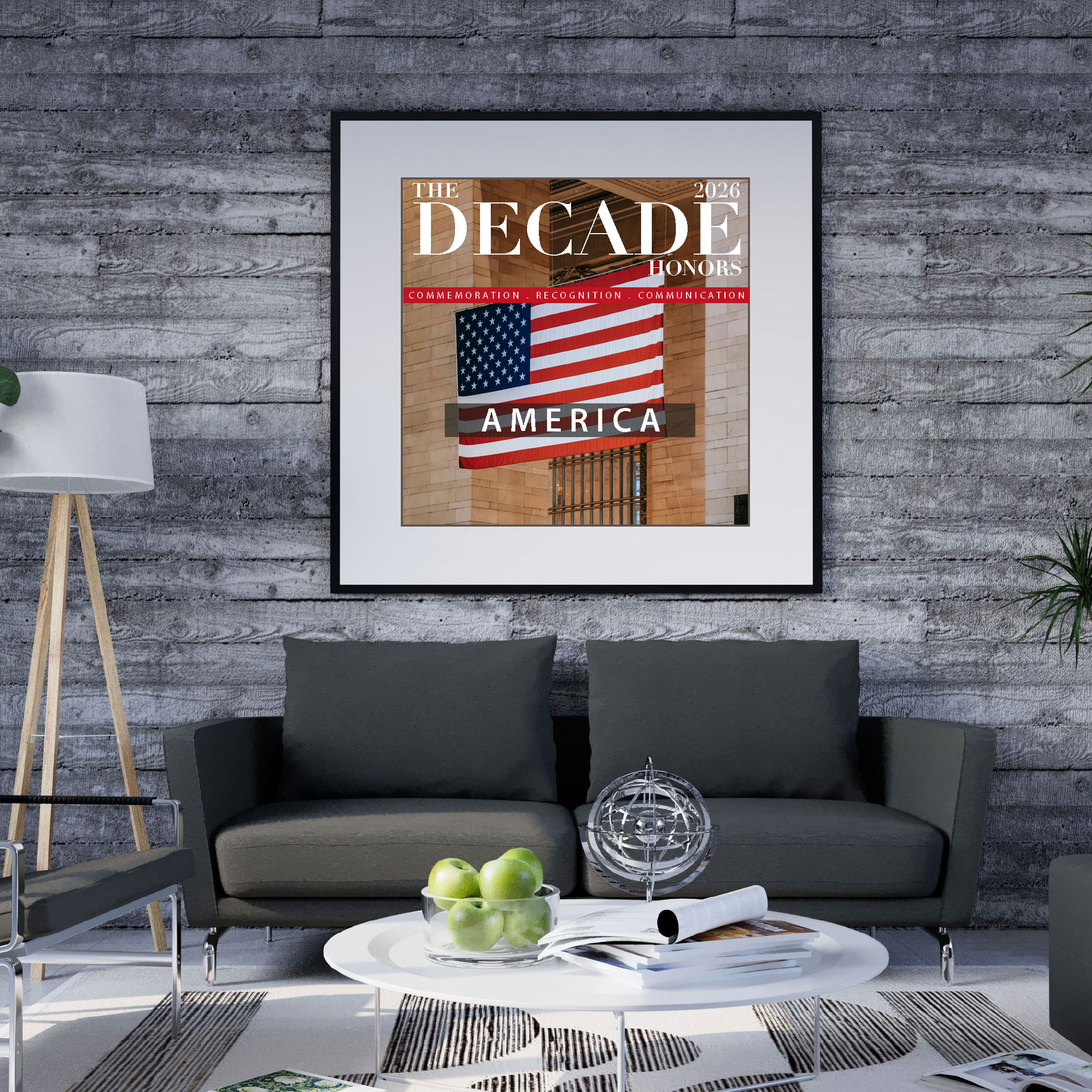 The Decade Honors LegacyFrame, concept demonstration