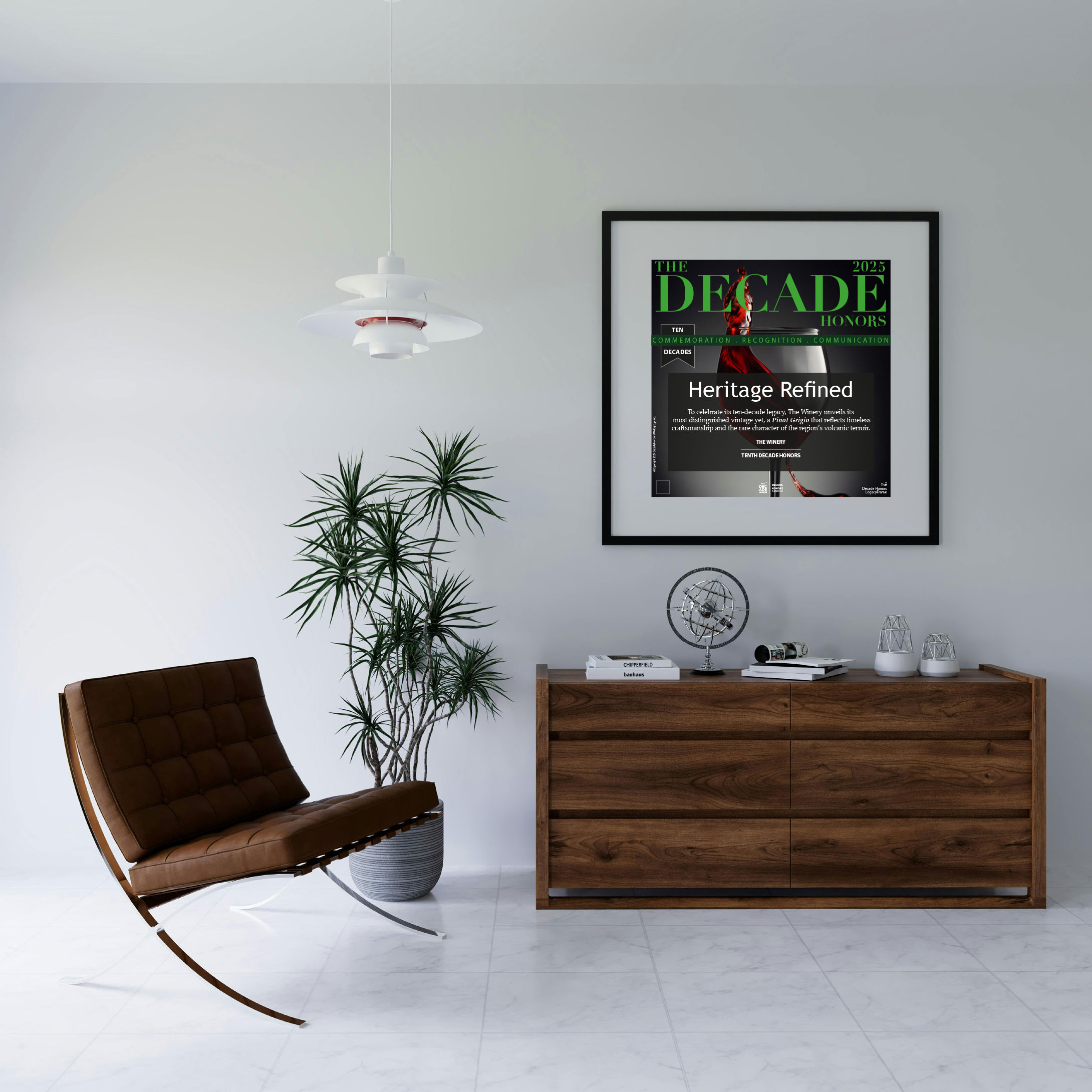 The Decade Honors LegacyFrame