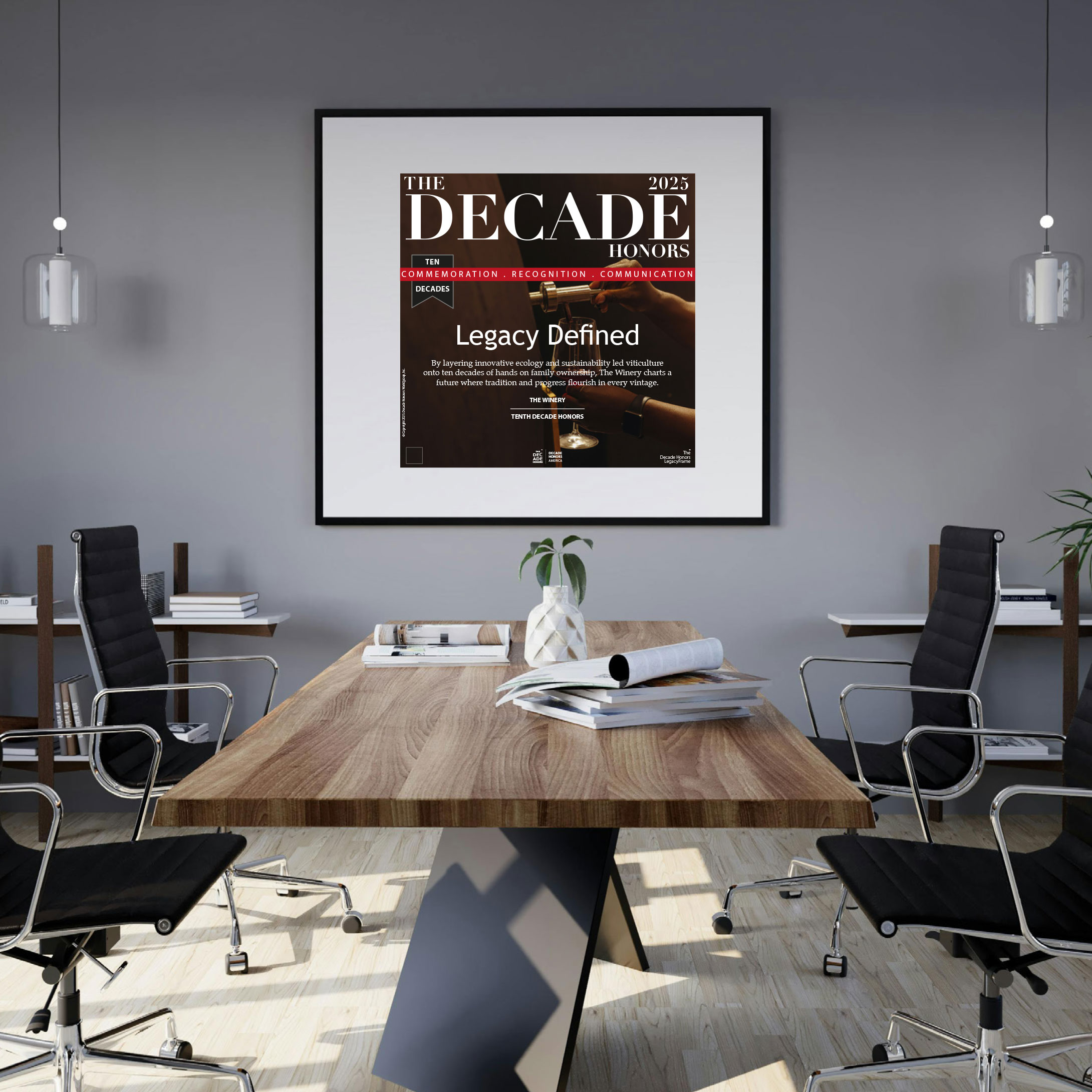 The Decade Honors LegacyFrame